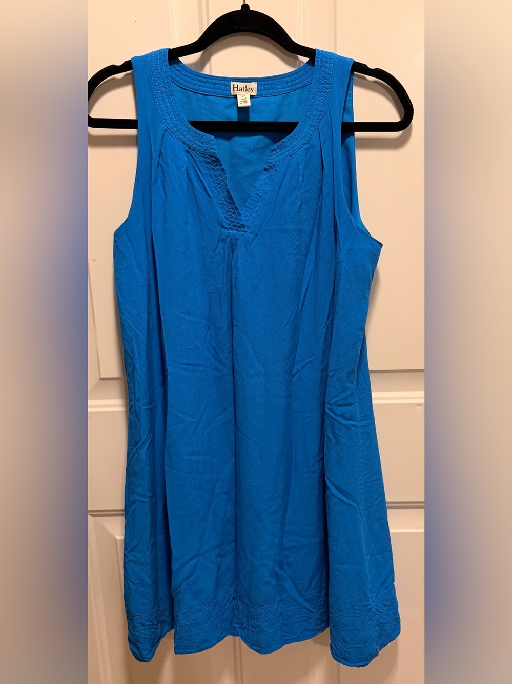 Hatley Bright Blue Sleeveless V-Neck Tank